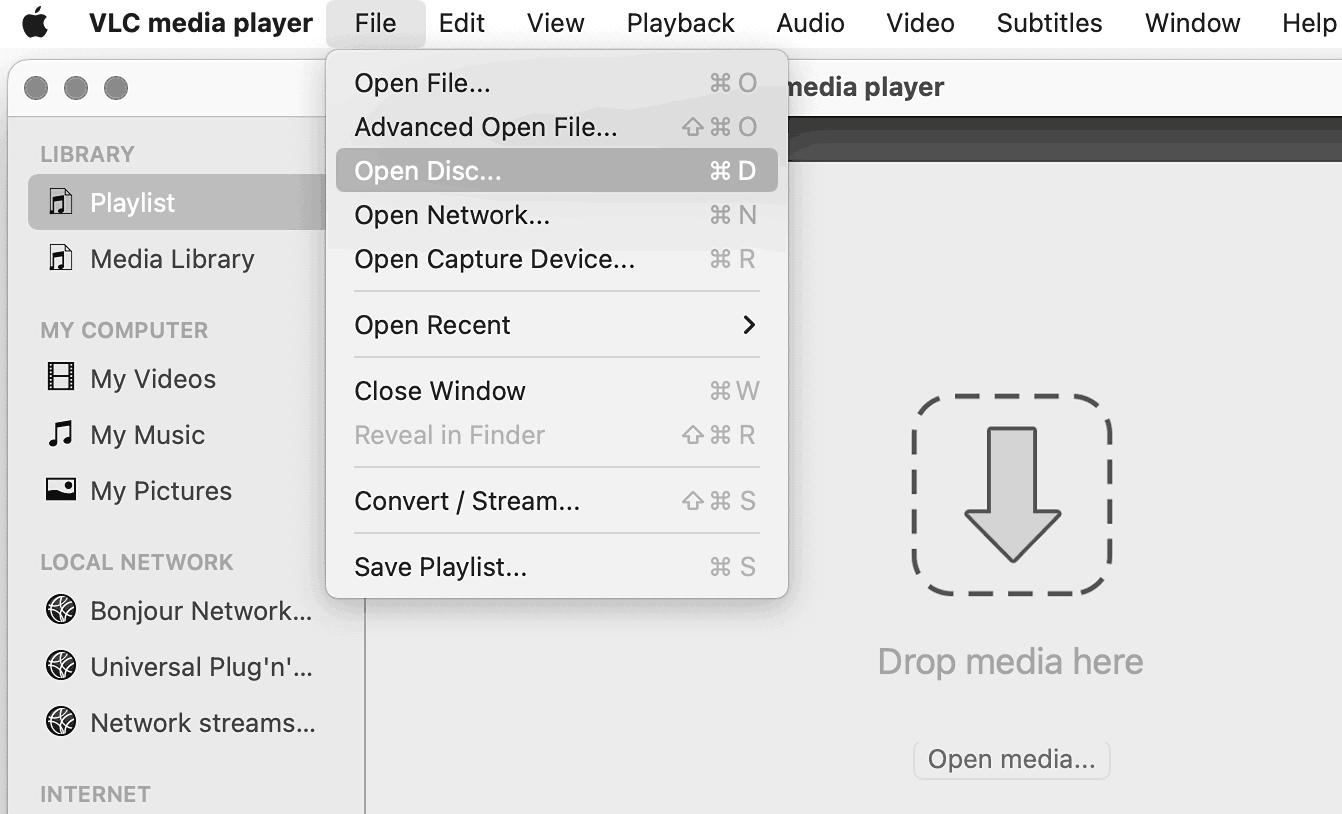 convert a blu-ray to mp4 vlc1