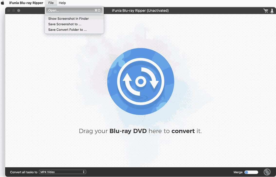 convert a blu-ray to mp4 on mac iFunia Blu-ray Ripper1