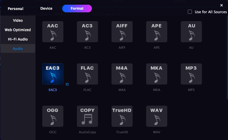 extract audio from blu ray with dvdfab2