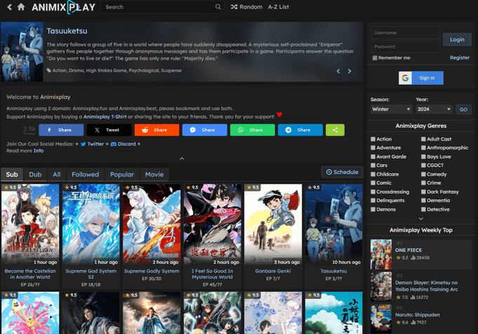 anime download site to free download anime