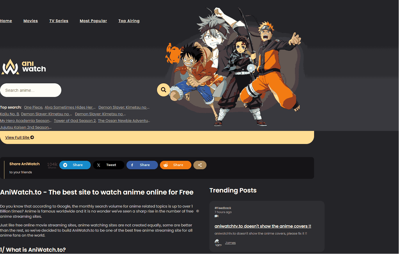 free streaming anime download site