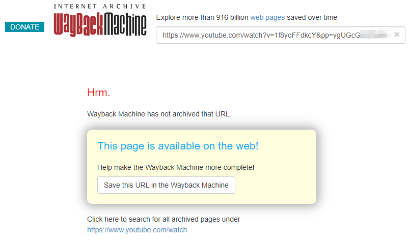 download deleted youtube videos wayback machine