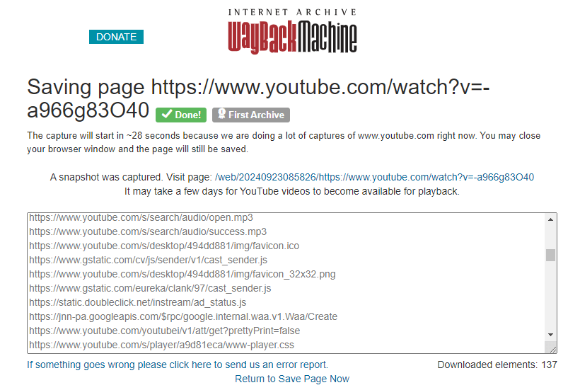 download deleted youtube video wayback machine