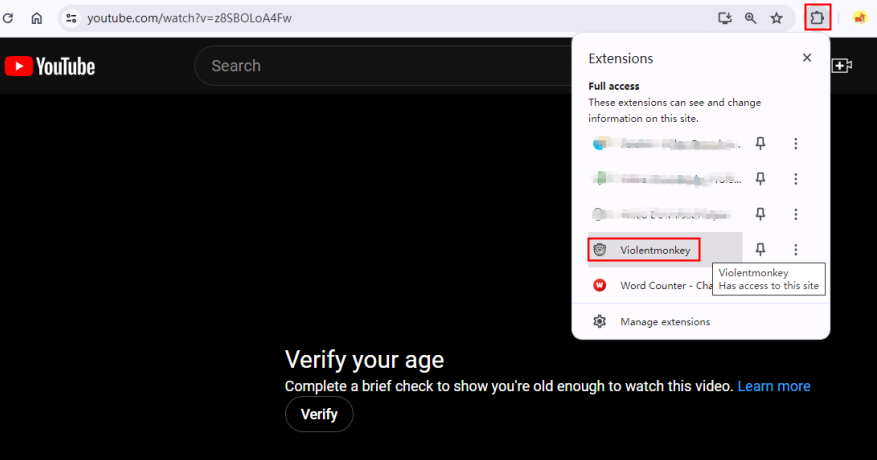 how to download age restricted youtube video