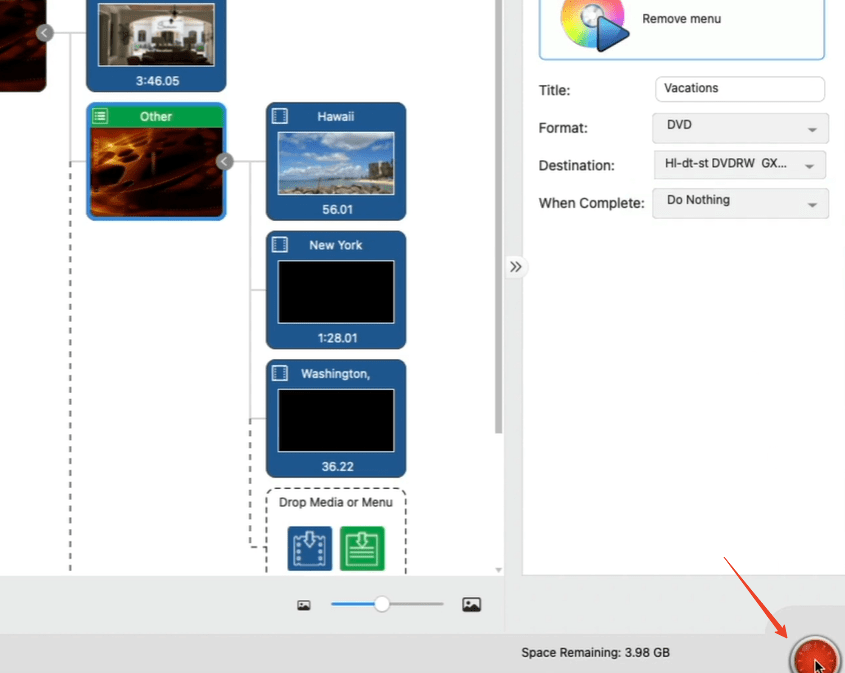 how to burn mp4 to dvd mac Roxio Toast