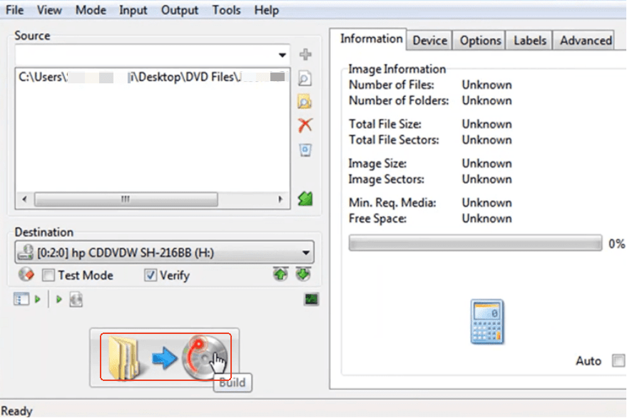 how to burn video_ts to dvd imgburn