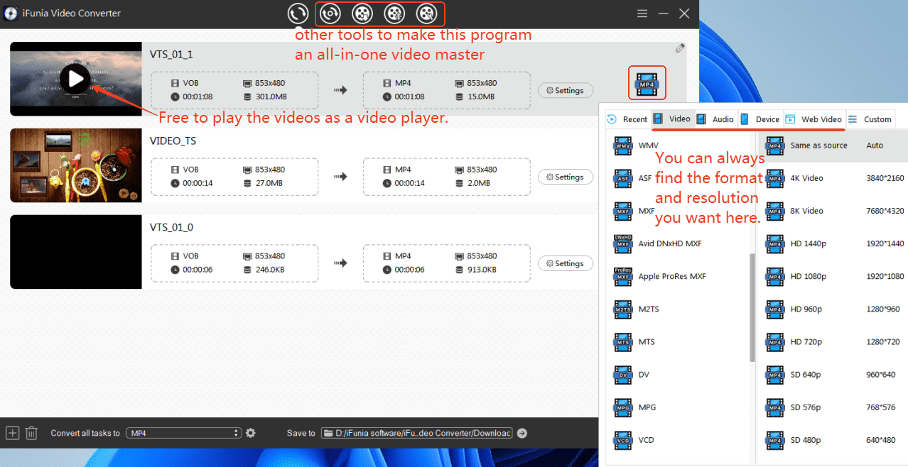 How to Convert VIDEO_TS Files to MP4