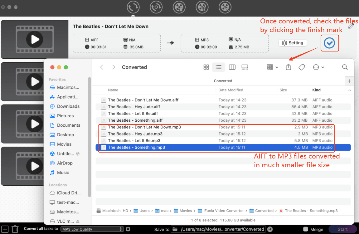 aiff format to mp3 converter ifunia